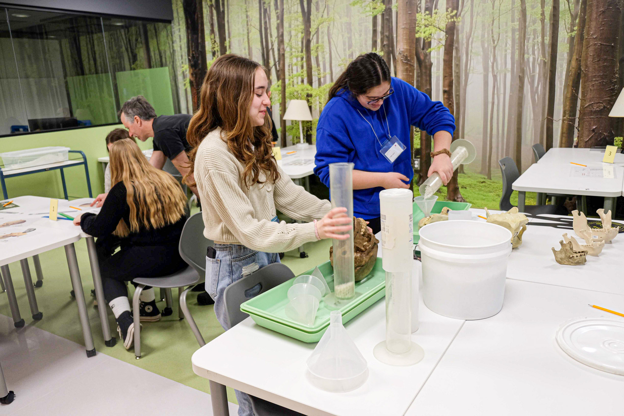 laboratoire dans un cours de science